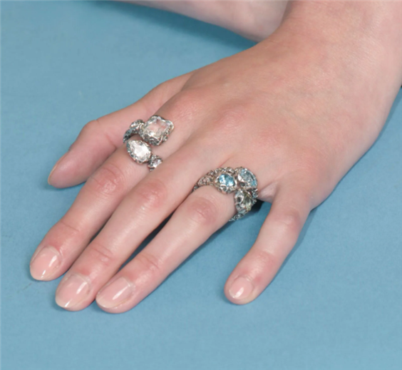 Ringe Maria e Luisa Jewels Dame in Silber Prasiolite AA0154/V1/POG - AA0154/V1/POG